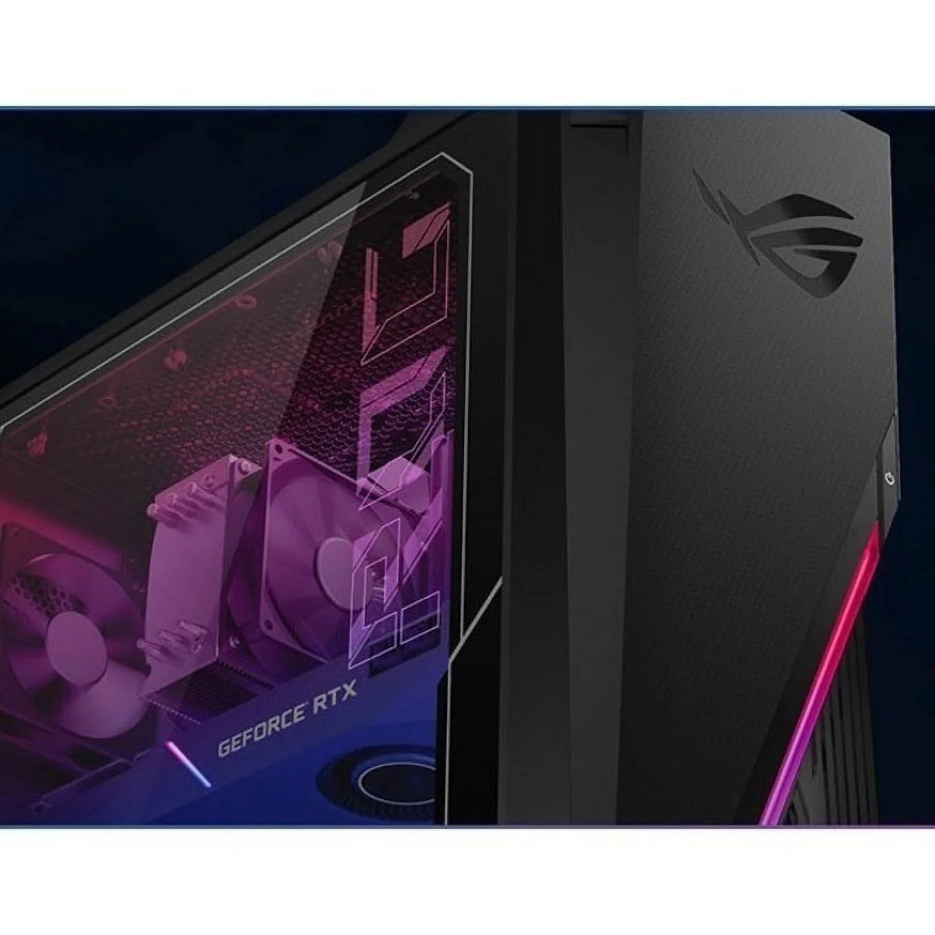ROG Strix GT15 G15CE-B11 - Midi-Tower Gaming - Core I7 11700KF / up to 5 Ghz - RAM 16 GB - SSD 512 GB - Nvme, HDD 2 TB - GF RTX 3080 - Bluetooth 5.2, Gigabit Ethernet - Win 11 Home - Monitor: None - Star Black