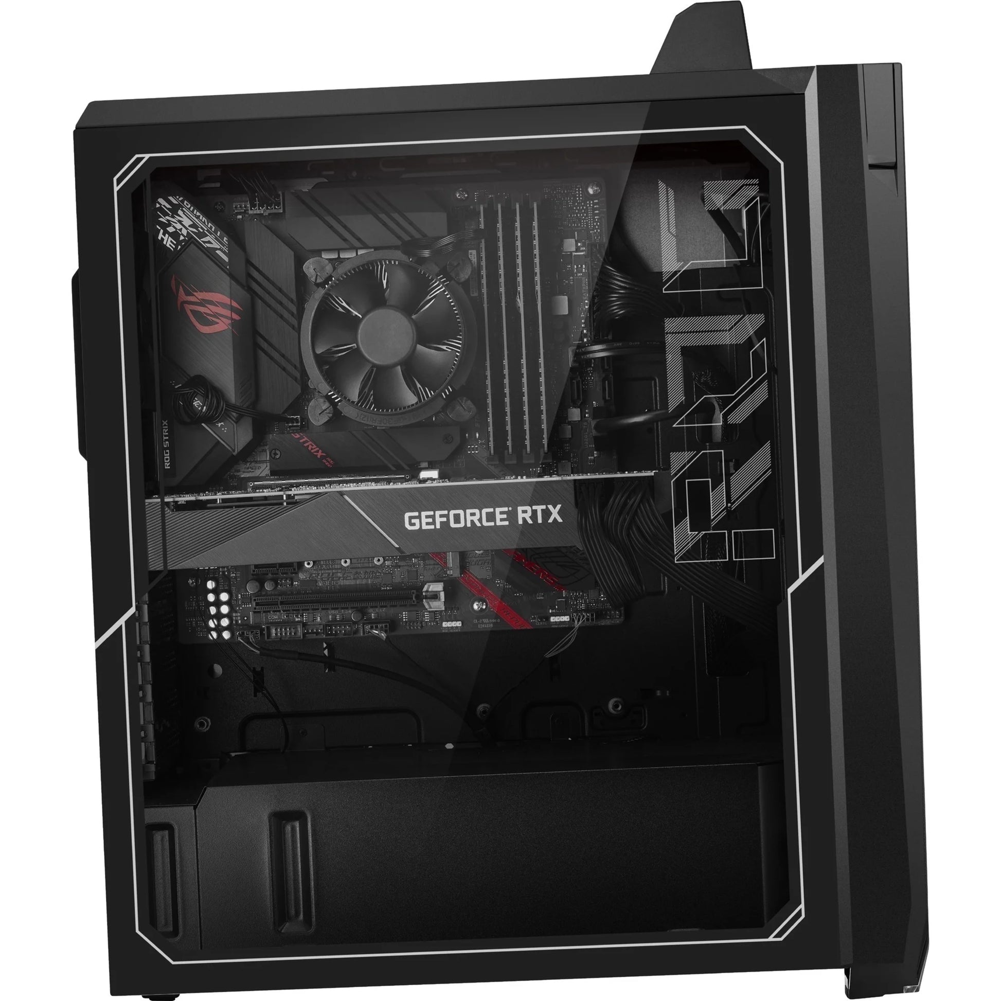 ROG Strix GT15 G15CE-B11 - Midi-Tower Gaming - Core I7 11700KF / up to 5 Ghz - RAM 16 GB - SSD 512 GB - Nvme, HDD 2 TB - GF RTX 3080 - Bluetooth 5.2, Gigabit Ethernet - Win 11 Home - Monitor: None - Star Black