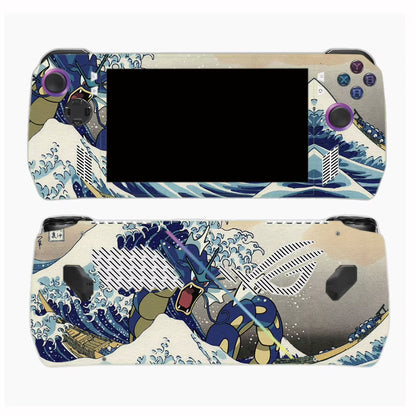 The Great Wave Skin Sticker Decal Cover for ASUS ROG Ally Console Protector Skin Vinyl