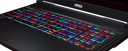 GL63 9SDK-879 15.6" Gaming Laptop, 120Hz Display, Intel Core I7-9750H, NVIDIA Geforce GTX 1660Ti, 16GB, 256GB Nvme SSD + 1TB HDD, Windows 10