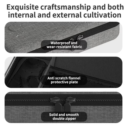 EVA Hard Carrying Case Bag for Asus ROG Ally Handheld Game Console with Inner Partition Storage Case Accessories