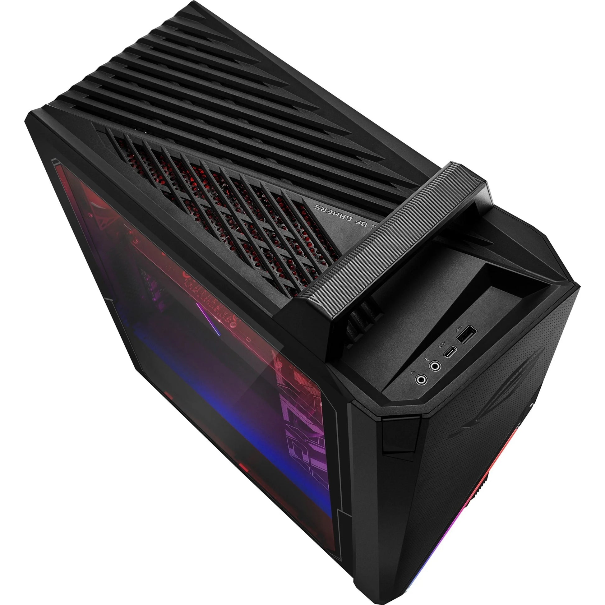 ROG Strix GT15 G15CE-B11 - Midi-Tower Gaming - Core I7 11700KF / up to 5 Ghz - RAM 16 GB - SSD 512 GB - Nvme, HDD 2 TB - GF RTX 3080 - Bluetooth 5.2, Gigabit Ethernet - Win 11 Home - Monitor: None - Star Black