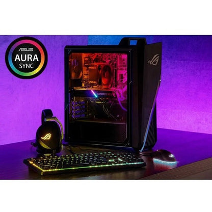 ROG Strix GT15 G15CE-B11 - Midi-Tower Gaming - Core I7 11700KF / up to 5 Ghz - RAM 16 GB - SSD 512 GB - Nvme, HDD 2 TB - GF RTX 3080 - Bluetooth 5.2, Gigabit Ethernet - Win 11 Home - Monitor: None - Star Black