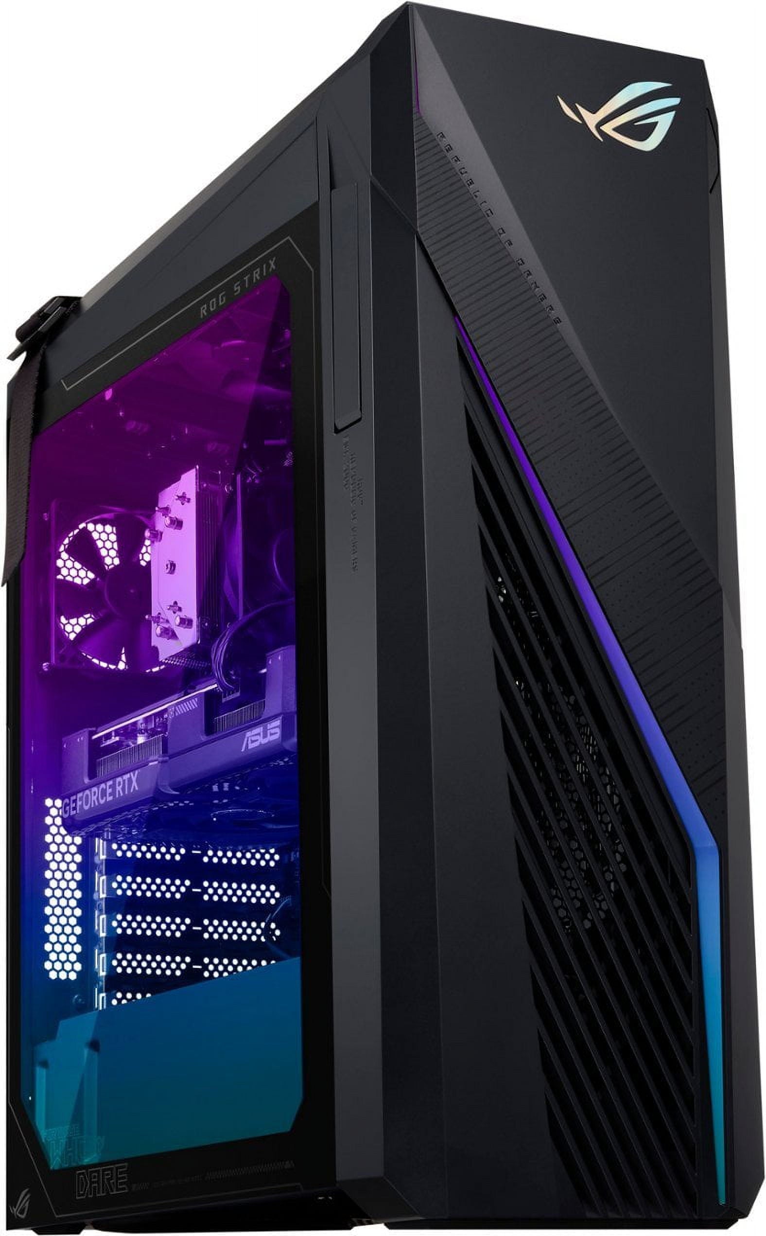 ROG Strix G16CH Gaming PC - Intel Core I7-13700F up to 5.2 Ghz CPU, 32GB RAM, 4TB Nvme SSD + 12TB HDD, NVIDIA Geforce RTX 3060 12GB , RGB Case, Windows 11 Home