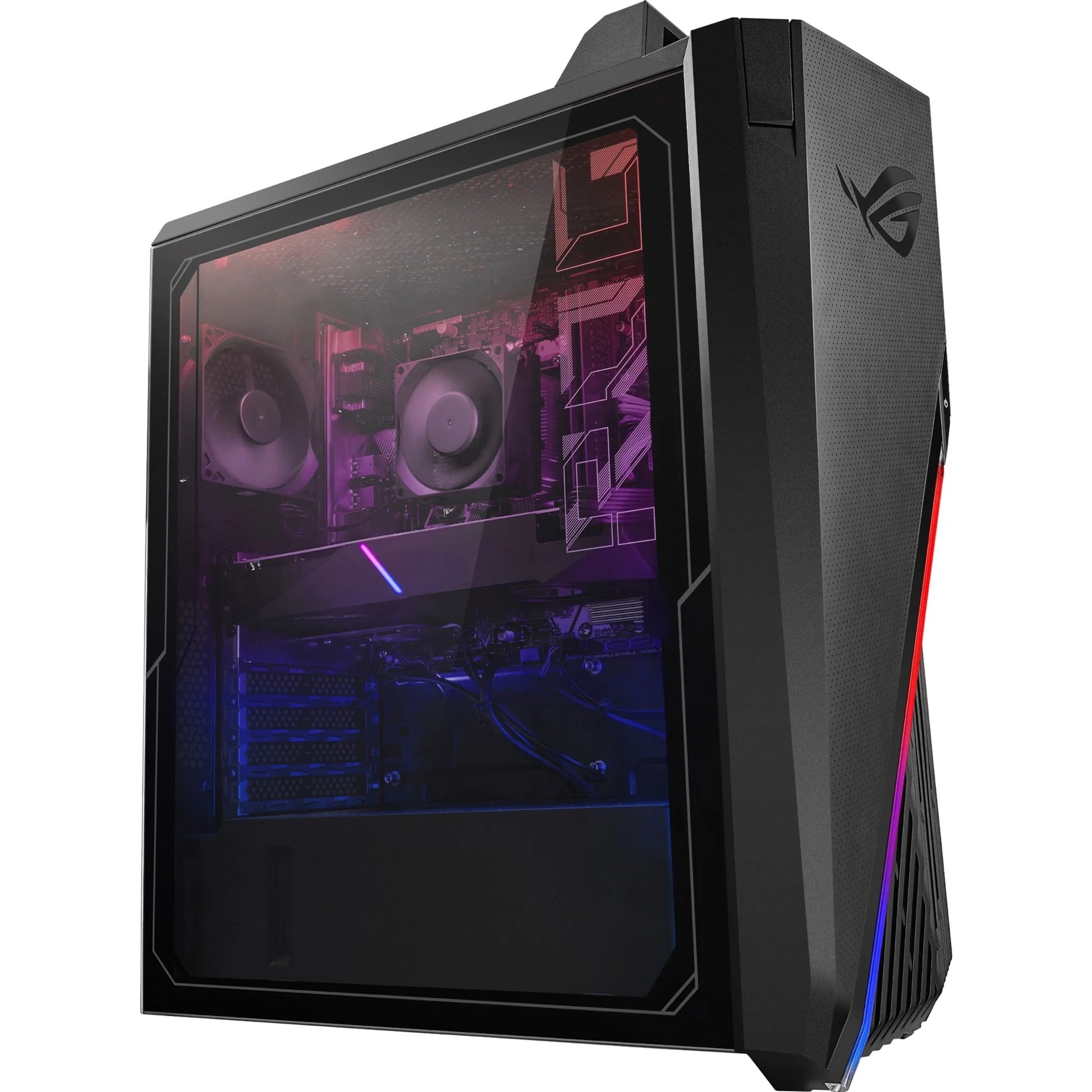 ROG Strix GT15 G15CE-B11 - Midi-Tower Gaming - Core I7 11700KF / up to 5 Ghz - RAM 16 GB - SSD 512 GB - Nvme, HDD 2 TB - GF RTX 3080 - Bluetooth 5.2, Gigabit Ethernet - Win 11 Home - Monitor: None - Star Black