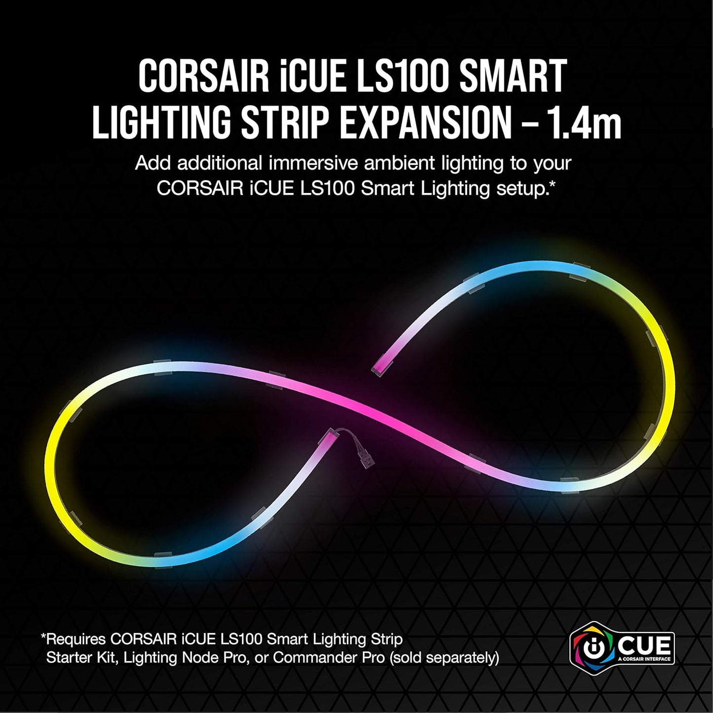 Icue LS100 Smart Lighting Strip Expansion Kit 1.4M