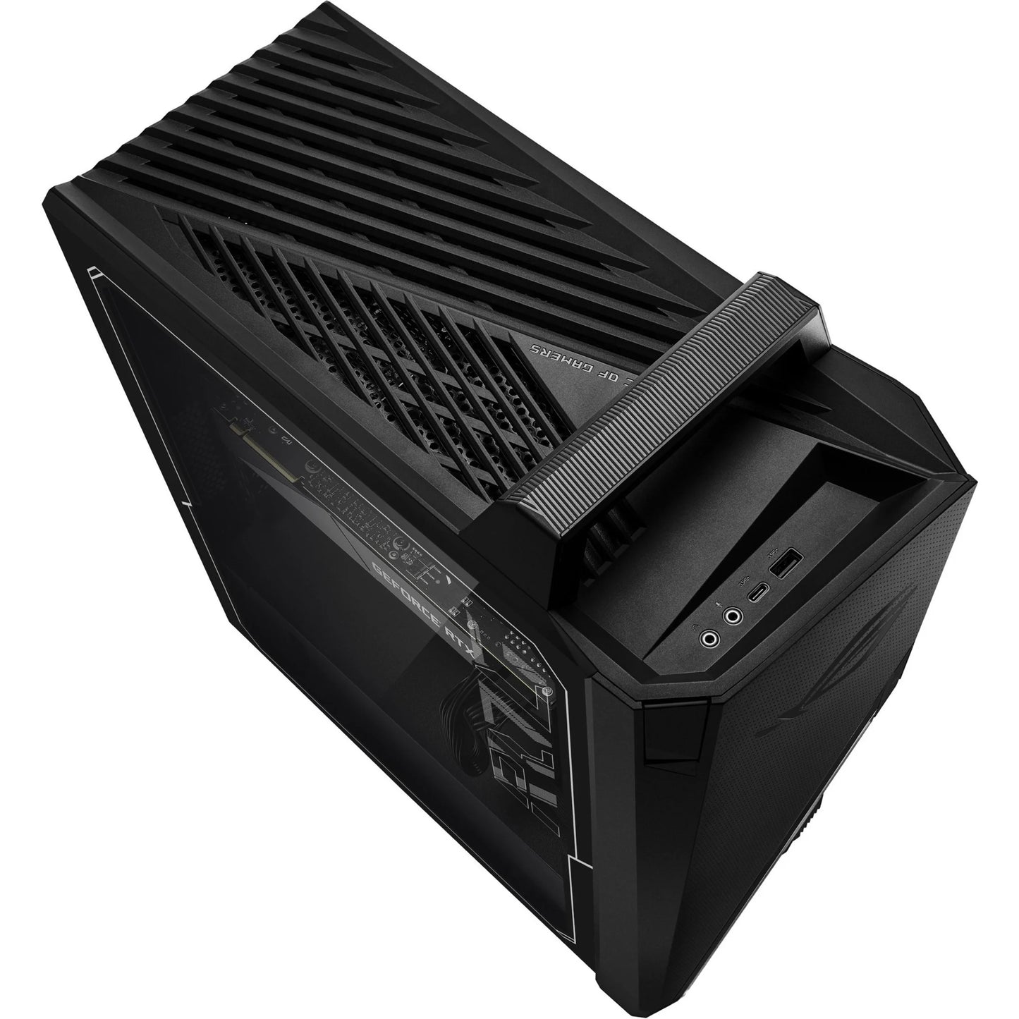ROG Strix GT15 G15CE-B11 - Midi-Tower Gaming - Core I7 11700KF / up to 5 Ghz - RAM 16 GB - SSD 512 GB - Nvme, HDD 2 TB - GF RTX 3080 - Bluetooth 5.2, Gigabit Ethernet - Win 11 Home - Monitor: None - Star Black