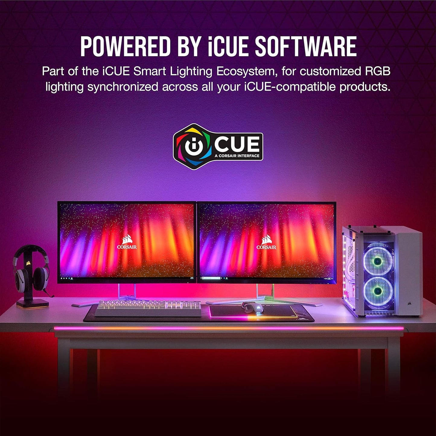 Icue LS100 Smart Lighting Strip Expansion Kit 1.4M