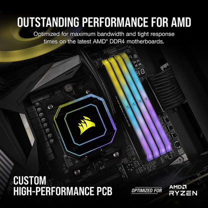 Vengeance RGB RT 32GB (2X16Gb) DDR4 3600 (PC4-28800) C18 1.35V Desktop Memory