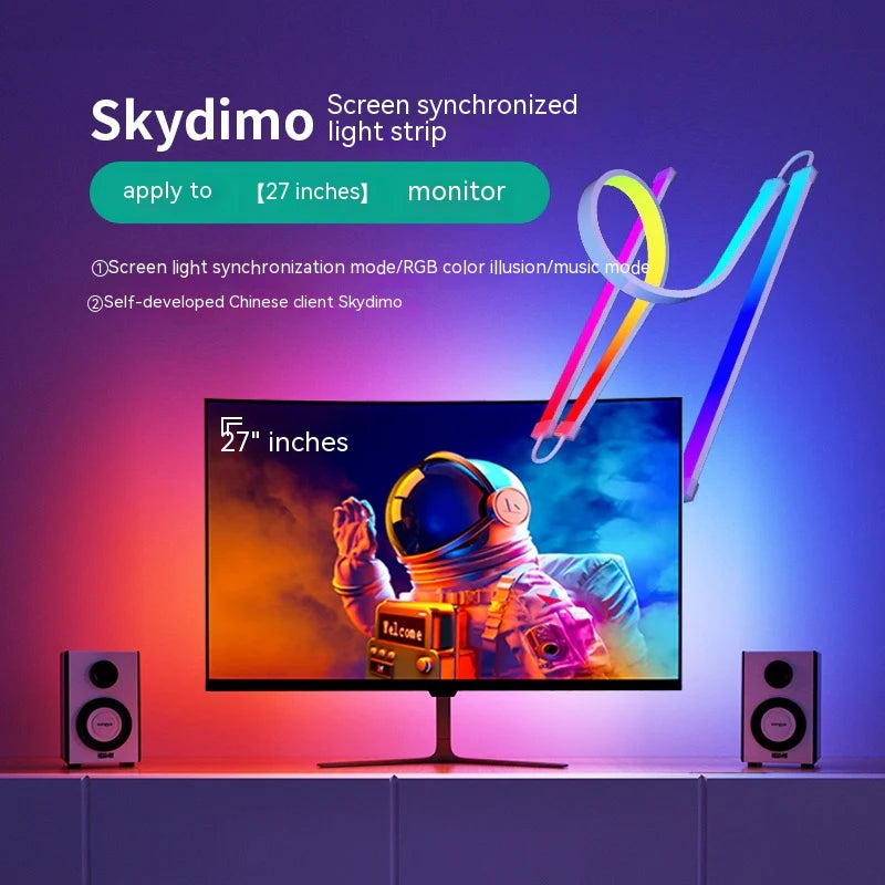 Gaming PC Ambient LED Setup for Competitive Play Spaces