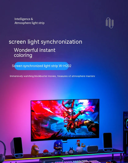 Gaming PC Ambient LED Setup for Competitive Play Spaces