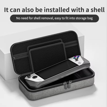 EVA Hard Carrying Case Bag for Asus ROG Ally Handheld Game Console with Inner Partition Storage Case Accessories