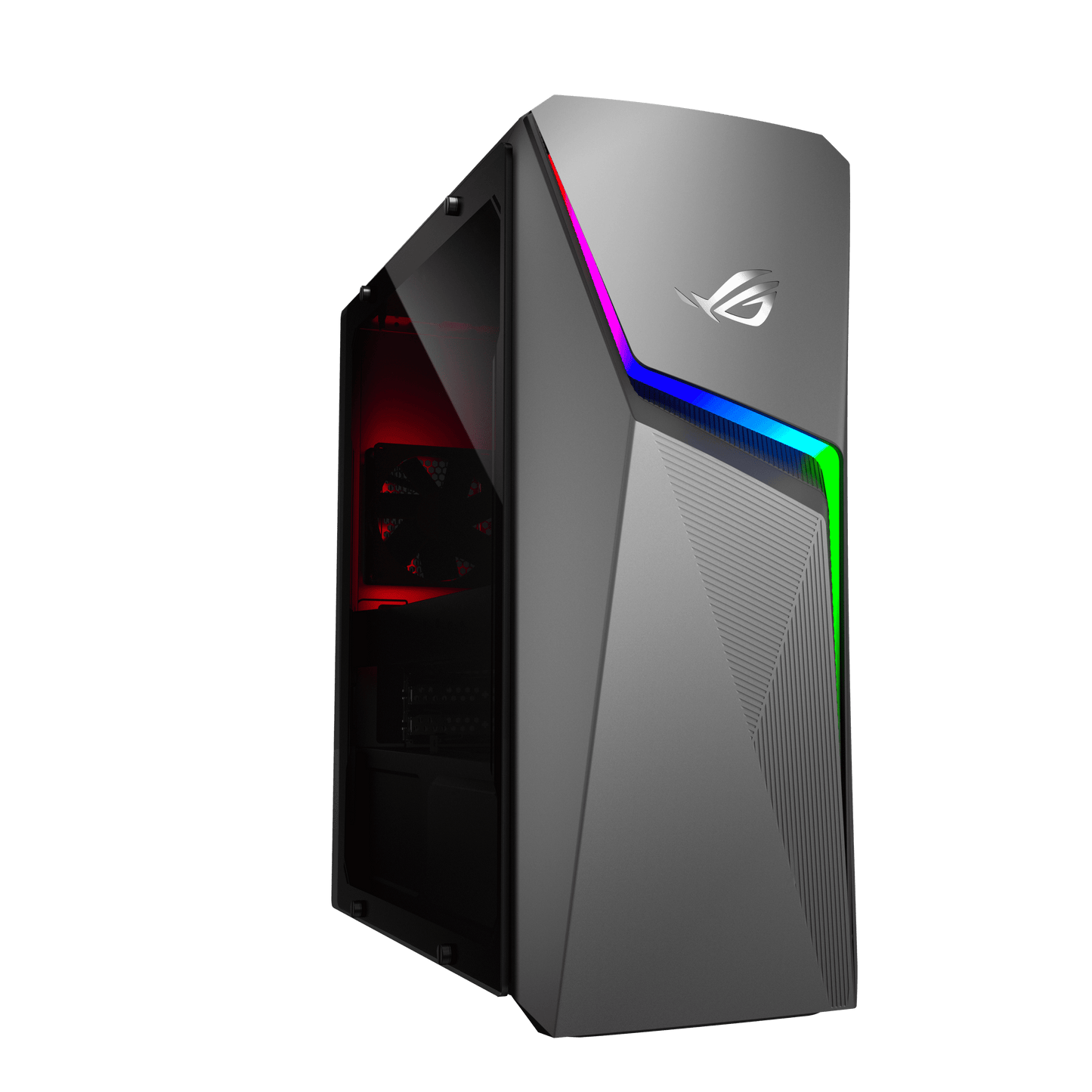 ROG R7 RTX 3060 Desktop; AMD Ryzen 7 5700G, NVIDIA Geforce RTX 3060, 16GB RAM, 1TB HDD + 256GB SSD, Gray, Windows 10 Home, Gray, G10DK-WB764