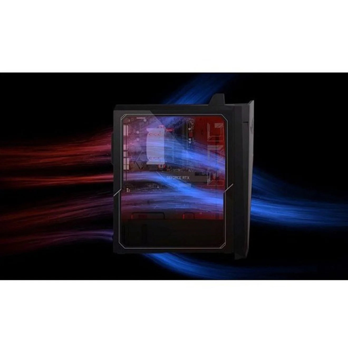 ROG Strix GT15 G15CE-B11 - Midi-Tower Gaming - Core I7 11700KF / up to 5 Ghz - RAM 16 GB - SSD 512 GB - Nvme, HDD 2 TB - GF RTX 3080 - Bluetooth 5.2, Gigabit Ethernet - Win 11 Home - Monitor: None - Star Black