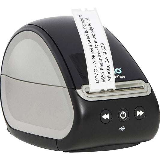 Monochrome USB 550 Direct Thermal Printer for PC, Black