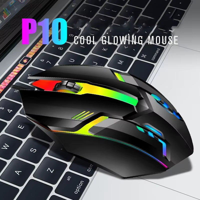 1 PC  M01 Sports LED Luminous Backlit USB Wired Gaming Mouse for Desktop PC Laptop Office Computer Gaming Mouse