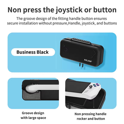 EVA Hard Carrying Case Bag for Asus ROG Ally Handheld Game Console with Inner Partition Storage Case Accessories